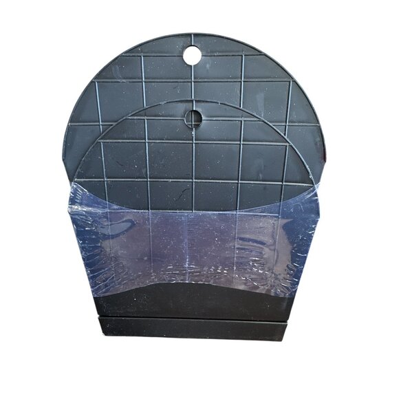 ROOM ESSENTIALS 2pc Self-Watering Wall Half-Circle Indoor Outdoor Planter Pots 8 - Picture 4 of 5